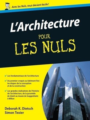 cover image of L'Architecture Pour les Nuls